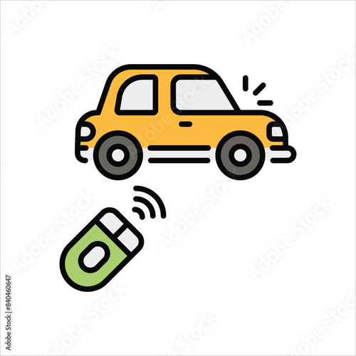 Remote Control vector icon