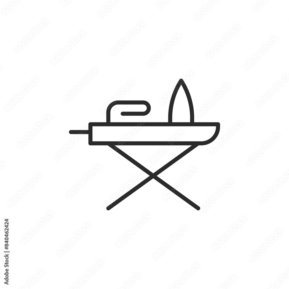 Ironing board icon. Simple ironing board icon with an iron for social media, app, and web design. Vector illustration. Ironing board icon. Simple ironing board icon with an iron for social media, app, and web design. Vector illustration.