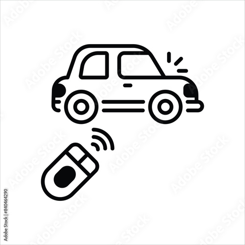 Remote Control vector icon