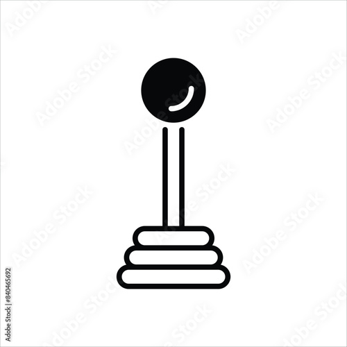 Gear Shift vector icon