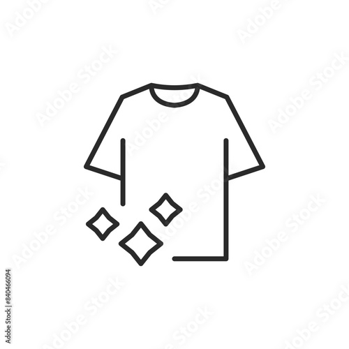 Clean clothes icon. Simple clean clothes icon for social media, app, and web design. Vector illustration.