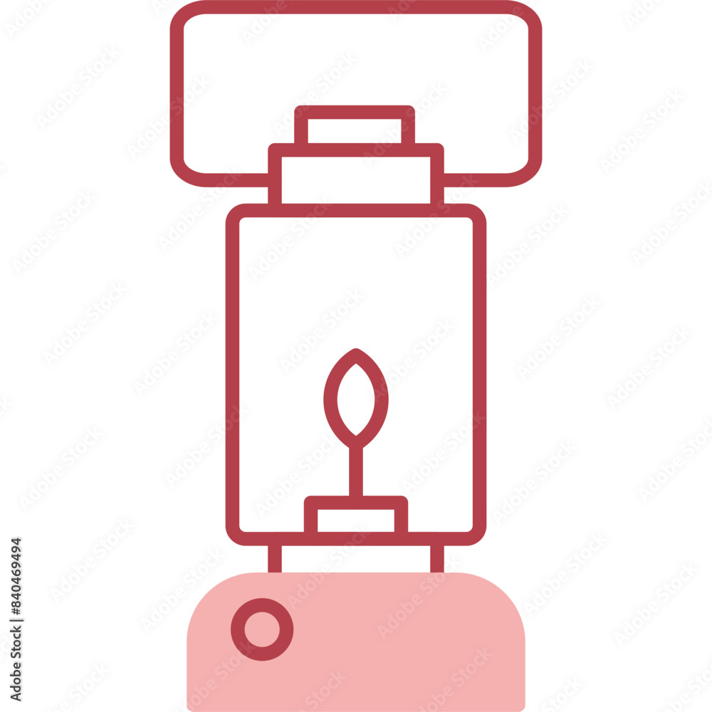 Obraz premium Oil Lamp Icon