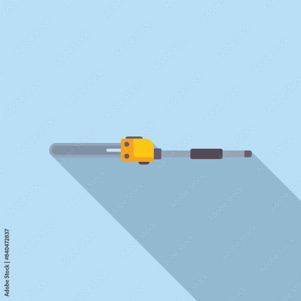 Minimalistic vector image of a tape measure with shadow on a blue background Minimalistic vector image of a tape measure with shadow on a blue background