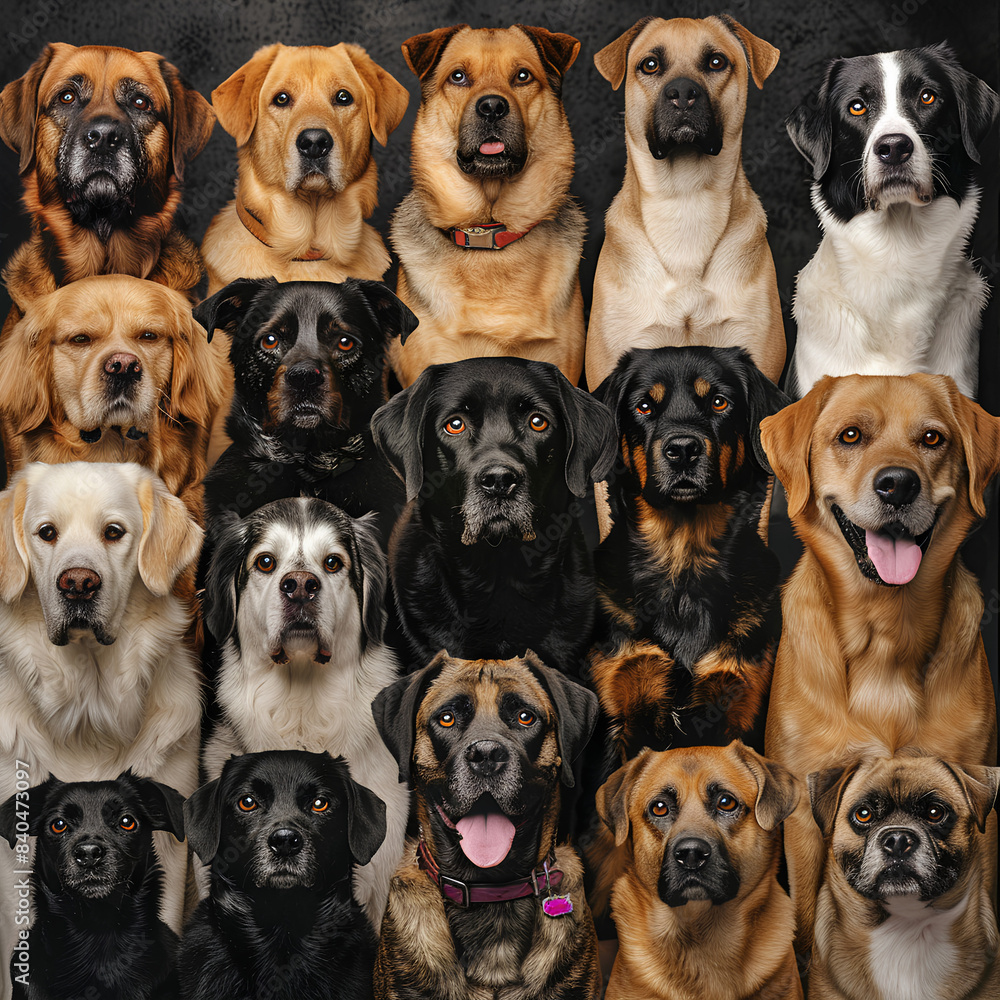 collage of dogs collage of dogs