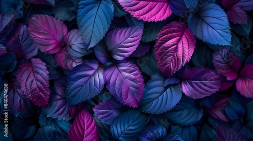 purple and blue leaves background, dark color backgrounds, beautiful, good vibes.