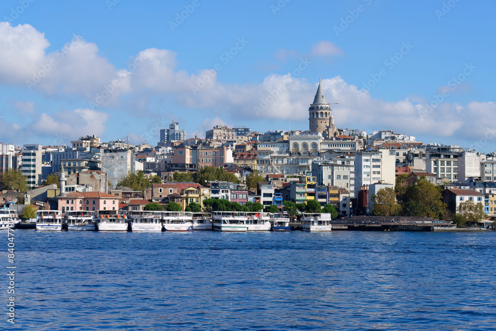 Galata Tower in Karakoy, Istanbul, Turkey Galata Tower in Karakoy, Istanbul, Turkey