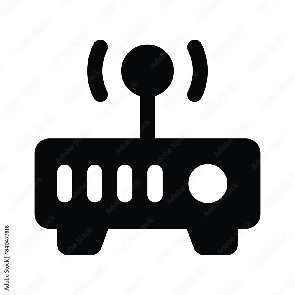 Wifi router icon design, wireless internet provider Wifi router icon design, wireless internet provider