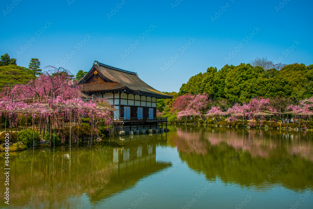 Okazaki Park in the Heian Jingu Shrine, Kyoto, Honshu Okazaki Park in the Heian Jingu Shrine, Kyoto, Honshu
