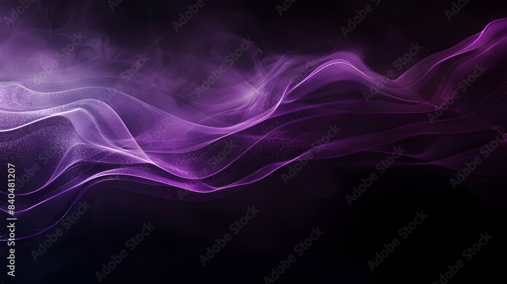 Abstract purple smoke on black background. Abstract purple smoke on black background.