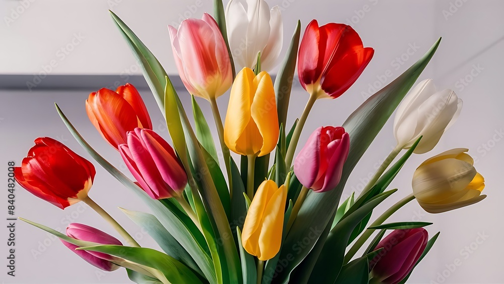 Obraz premium Bunch of tulips