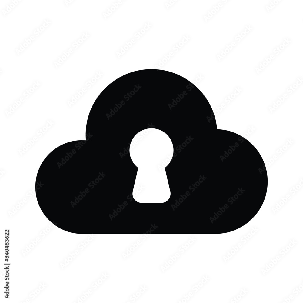 Secure cloud, cloud protection, cloud security icon design Secure cloud, cloud protection, cloud security icon design