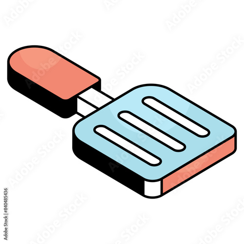 A trendy design icon of spatula