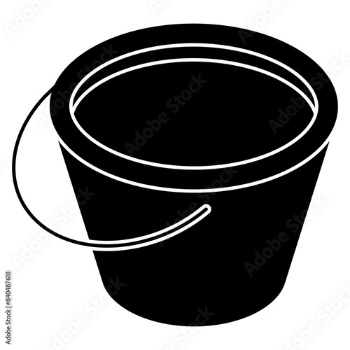Premium design icon of bucket