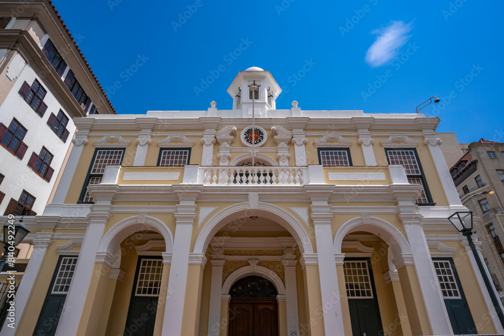 View of Iziko Old Town House Museum on Greenmarket Square, Cape Town, Western Cape View of Iziko Old Town House Museum on Greenmarket Square, Cape Town, Western Cape