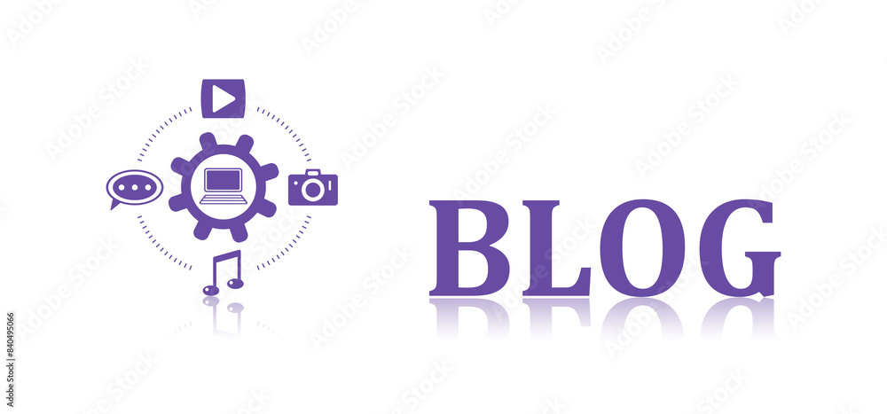 Concept of blog Concept of blog
