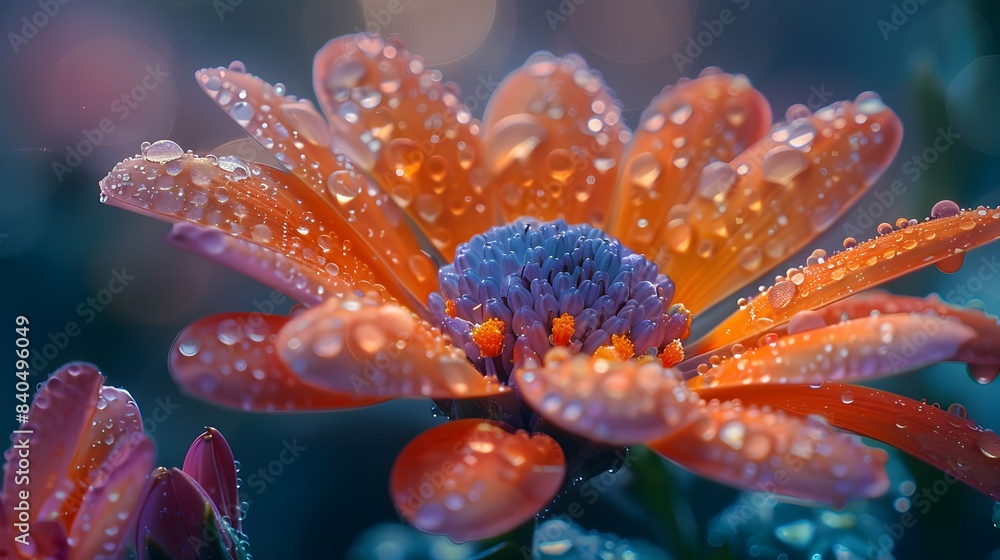 Naklejka premium A close-up of nature valley wildflowers