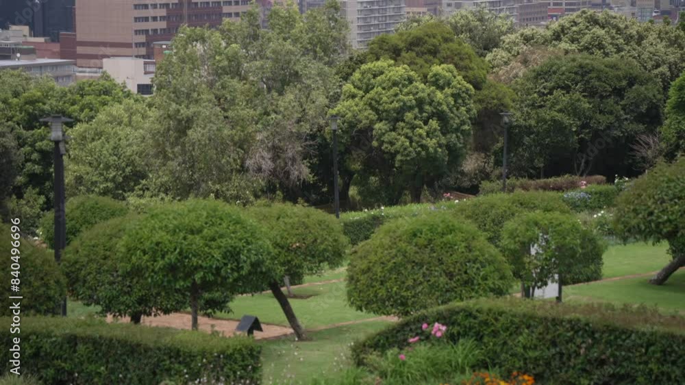 View of Pretoria city skyline and Union Building Gardens from Union Buildings, Pretoria Central, Pretoria, South Africa, Africa View of Pretoria city skyline and Union Building Gardens from Union Buildings, Pretoria Central, Pretoria, South Africa, Africa