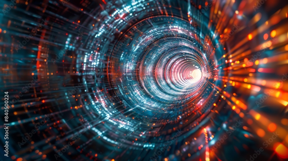 Futuristic Cyberspace Digital Artwork Futuristic Cyberspace Digital Artwork