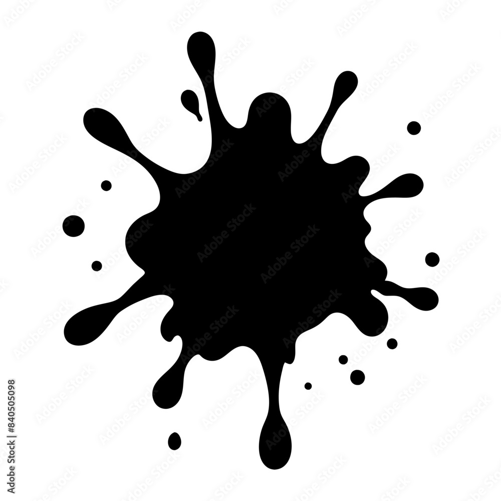 Use black ink splatters creatively for artistic projects to promote freedom of expression Use black ink splatters creatively for artistic projects to promote freedom of expression