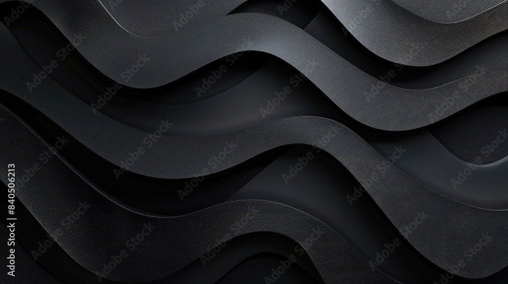 Black background with subtle, wave-like patterns and a hint of texture, giving a minimalist and elegant feel Black background with subtle, wave-like patterns and a hint of texture, giving a minimalist and elegant feel