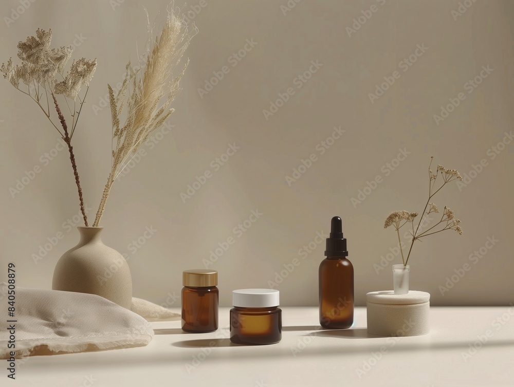 Bottle of perfume still life composition Bottle of perfume still life composition