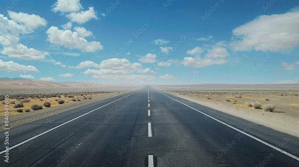 Conceptual image of a highway stretching into the horizon, symbolizing the vastness of the Information Superhighway Conceptual image of a highway stretching into the horizon, symbolizing the vastness of the Information Superhighway