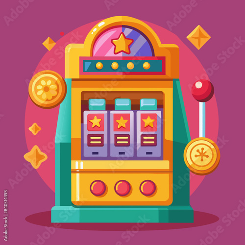 slot machine vector
