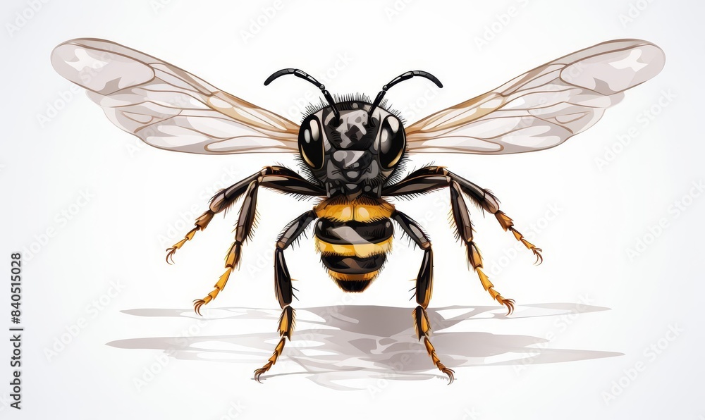 Compound eyes structure flat design side view biological theme water color black and white Compound eyes structure flat design side view biological theme water color black and white