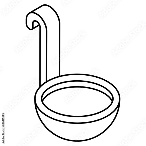 Premium design icon of ladle
