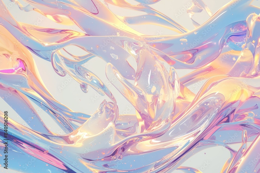 Abstract water droplets in various shades and style Abstract water droplets in various shades and style