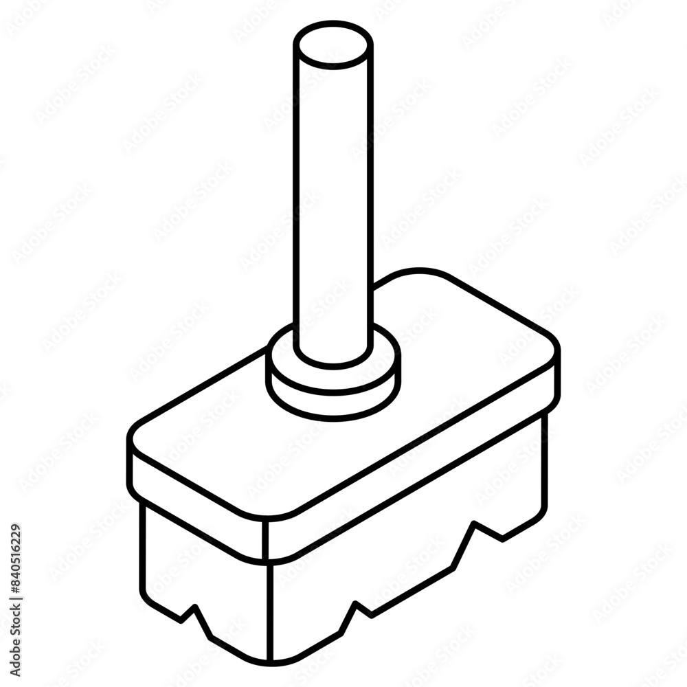 A beautiful design icon of cleaning brush A beautiful design icon of cleaning brush