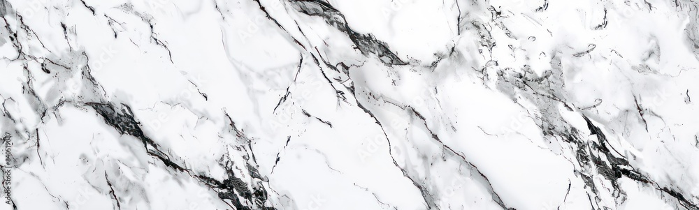 Obraz premium White marble texture with natural pattern for background or design