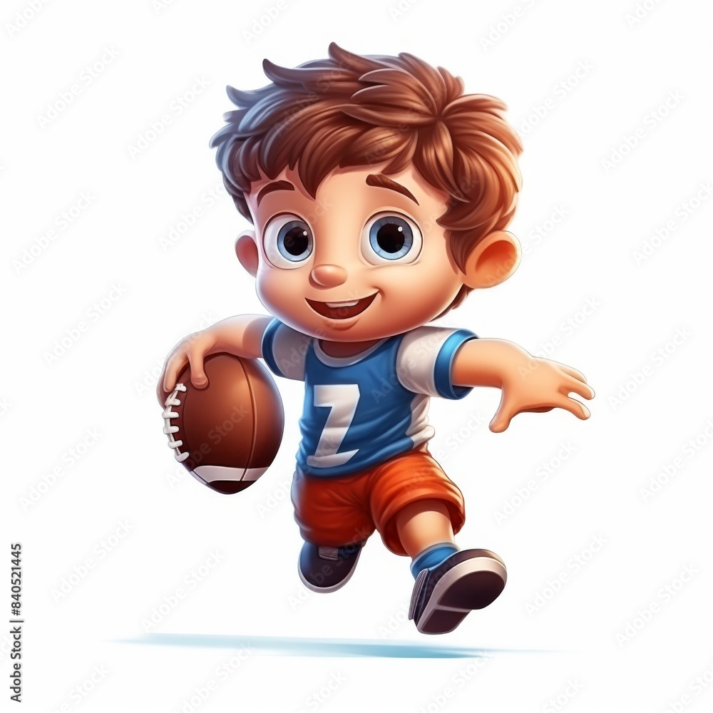 3D cartoon game all character concept isolated on white 3D cartoon game all character concept isolated on white