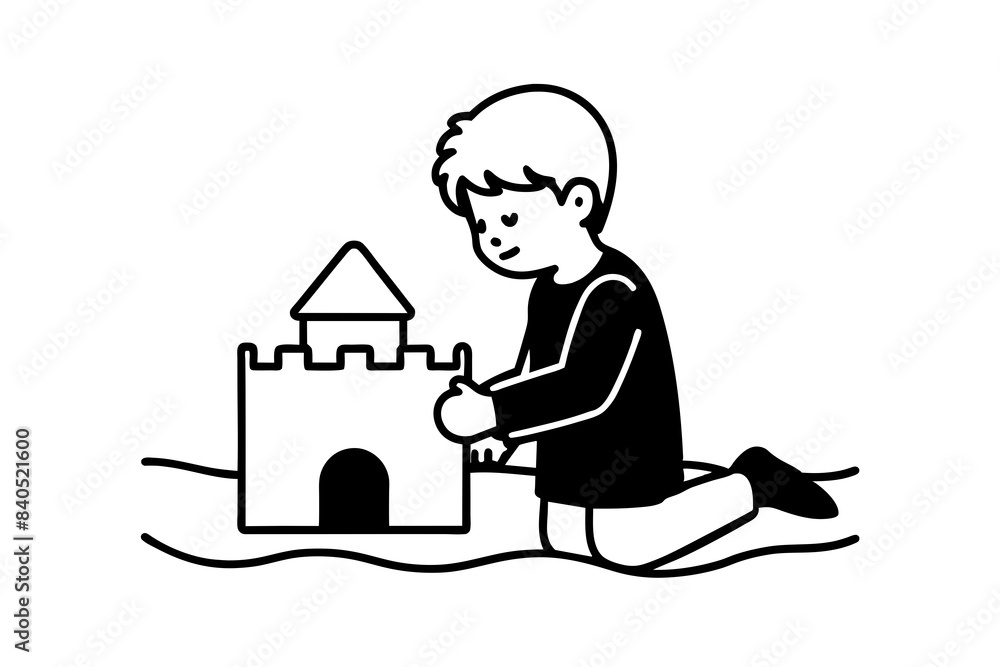 castle silhouette vector illustration castle silhouette vector illustration