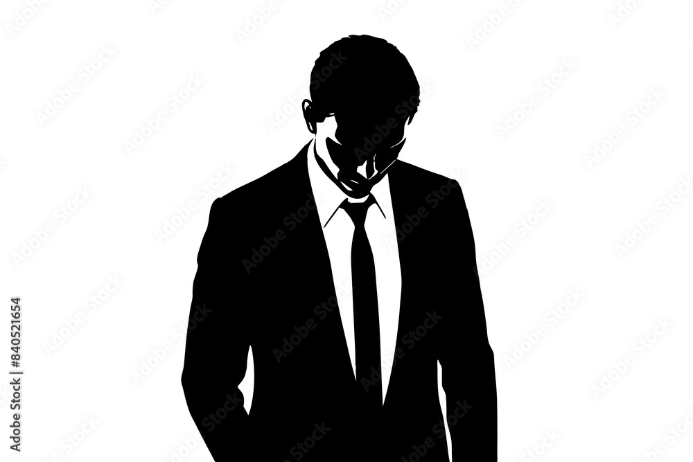 businessman silhouette vector illustration businessman silhouette vector illustration