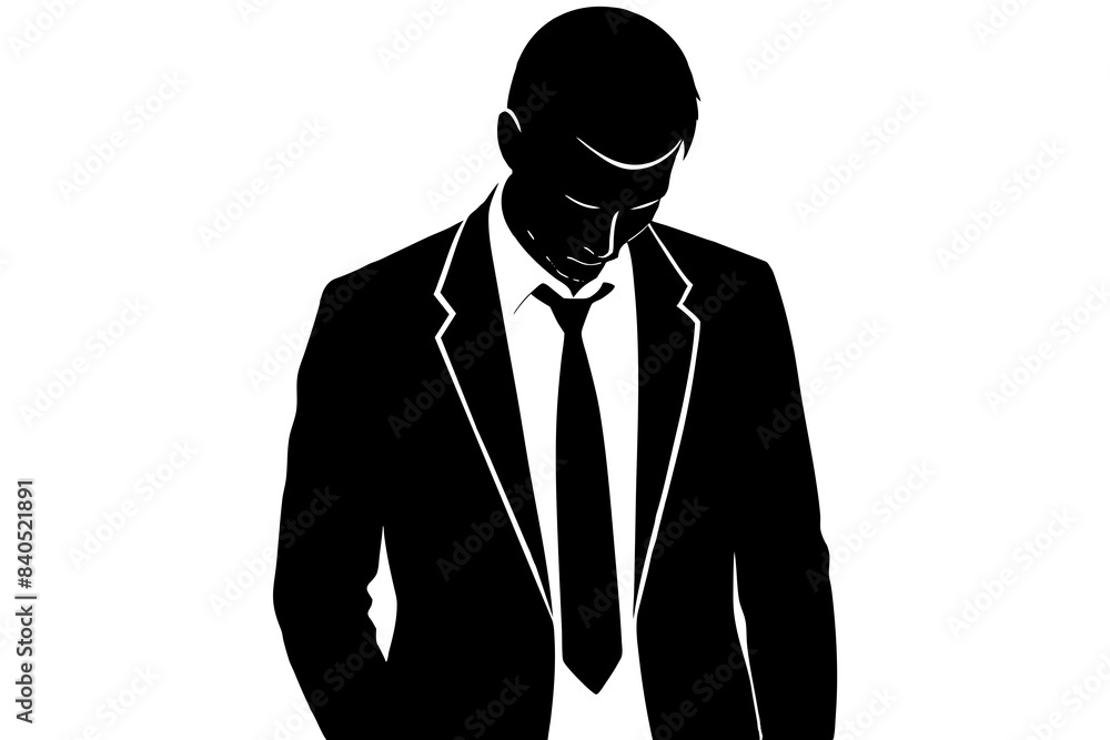 businessman silhouette vector illustration businessman silhouette vector illustration