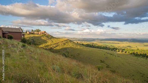 Wallpaper Mural Time lapse of landscape from Kloppenheim Country Estate, Machadodorp, Province of Mpumalanga, South Africa, Africa Torontodigital.ca