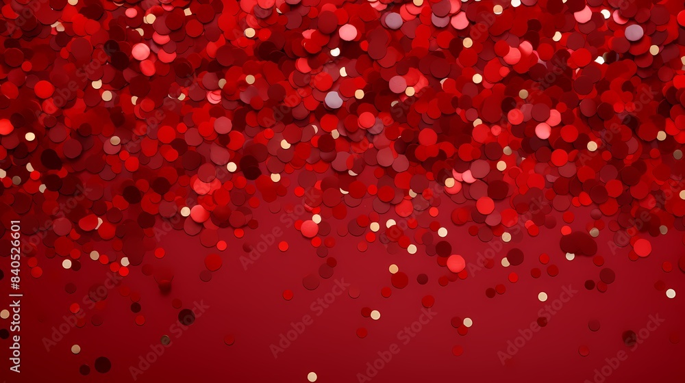 Red shredded paper celebrating holiday poster background Red shredded paper celebrating holiday poster background