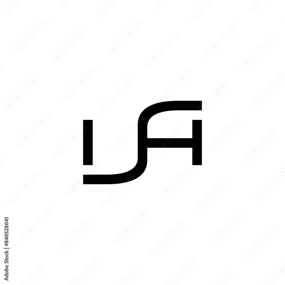black and white lining vector logo design black and white lining vector logo design