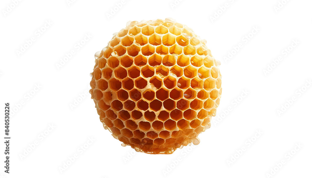 Honeycomb isolated on transparent or white background. Honeycomb isolated on transparent or white background.