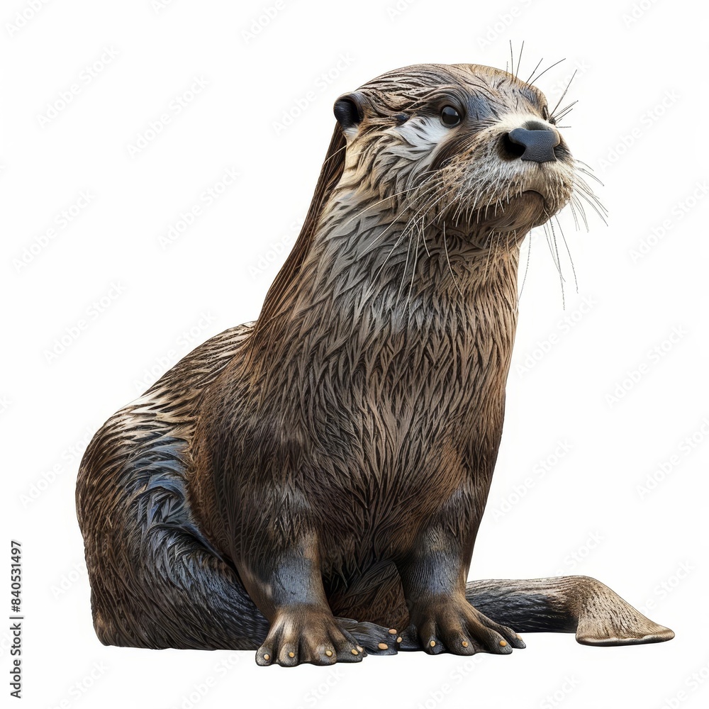 Close-up photograph of a detailed otter figurine. Ideal for wildlife enthusiasts or animal-themed collections. Close-up photograph of a detailed otter figurine. Ideal for wildlife enthusiasts or animal-themed collections.