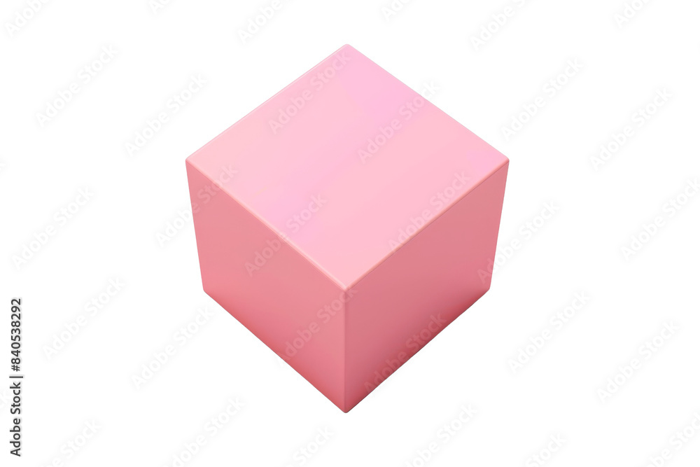 3D rendering of a pink geometric cube isolated on a transparent background. showcasing minimalistic and modern design elements. 3D rendering of a pink geometric cube isolated on a transparent background. showcasing minimalistic and modern design elements.