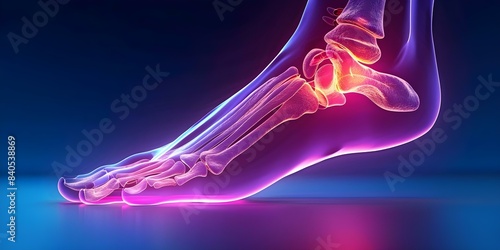 High-resolution Medical Images of Common Foot Ailments for Educational or Marketing Purposes. Concept Medical Images, Foot Ailments, Educational Material, Marketing Content, High-resolution Photos