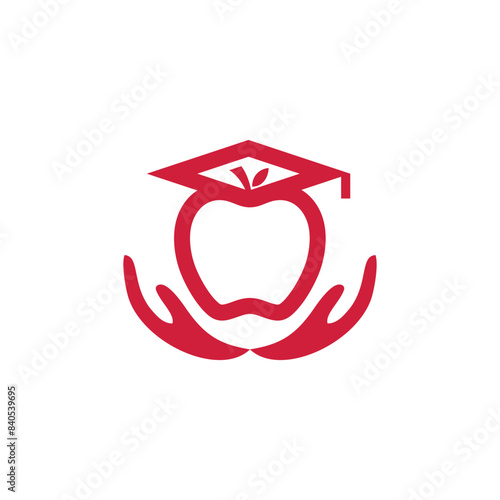 apple care simple sleek creative geometric modern logo design