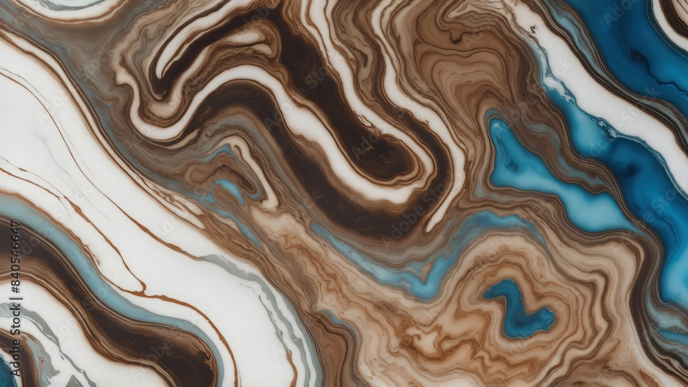 Brown pattern watery marble textured background Brown pattern watery marble textured background
