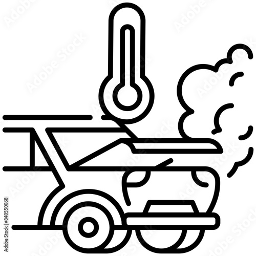 Heater line Icon