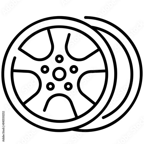 Velg line Icon