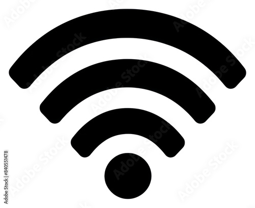 PNG Wifi shape logo technology. AI generated Image by rawpixel.