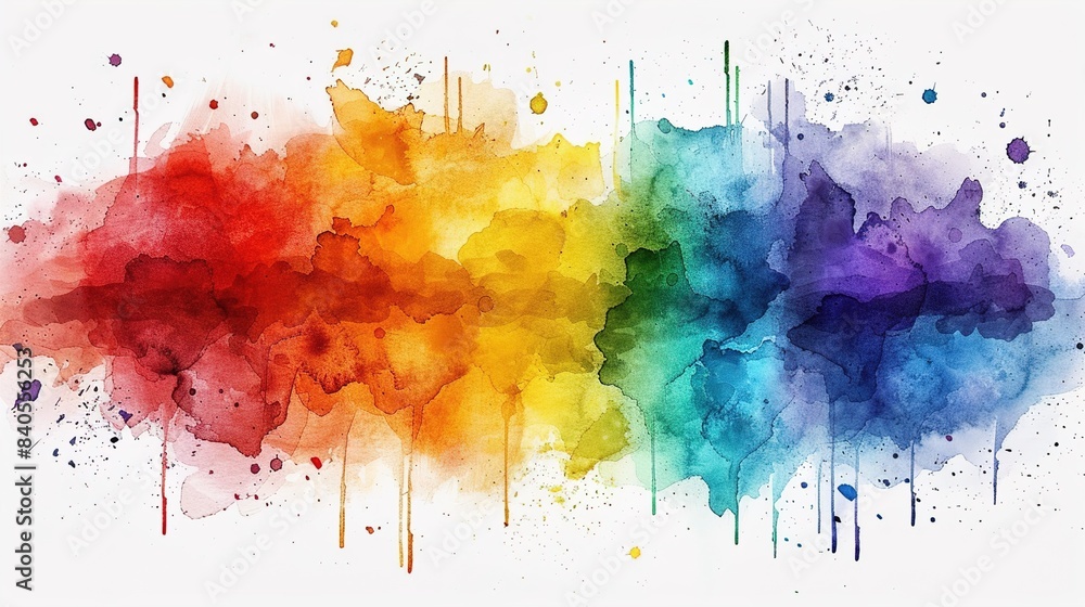 Fototapeta premium abstract watercolor background