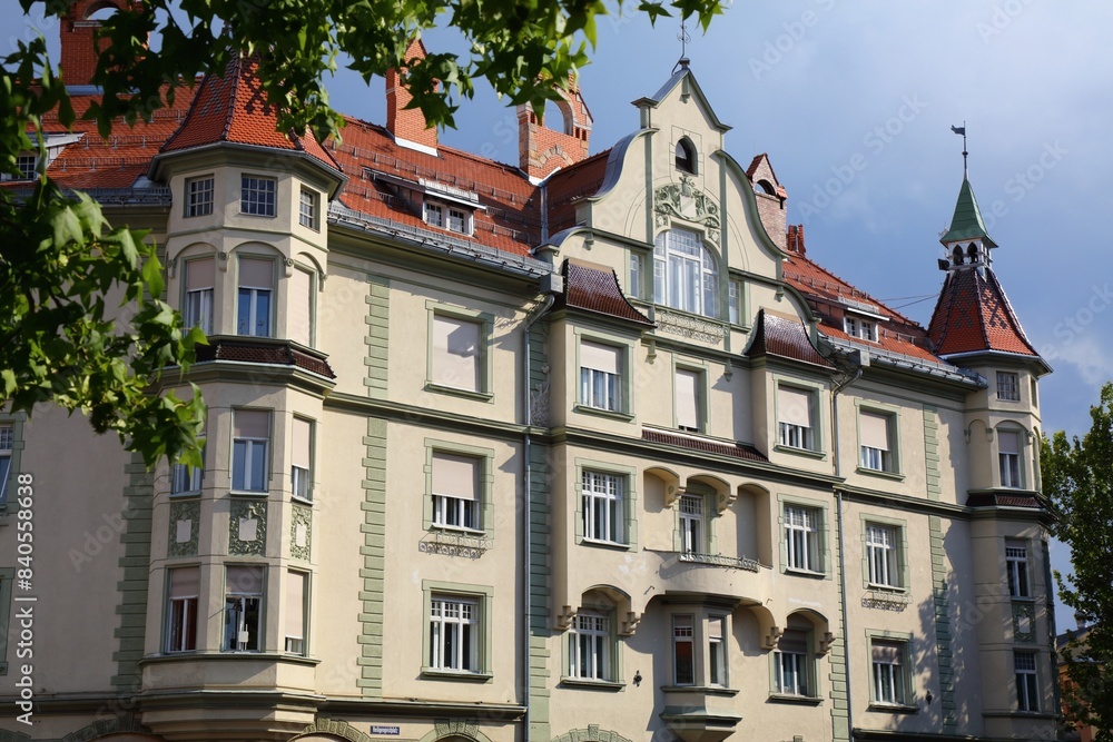 Fototapeta premium Klagenfurt architecture in Austria